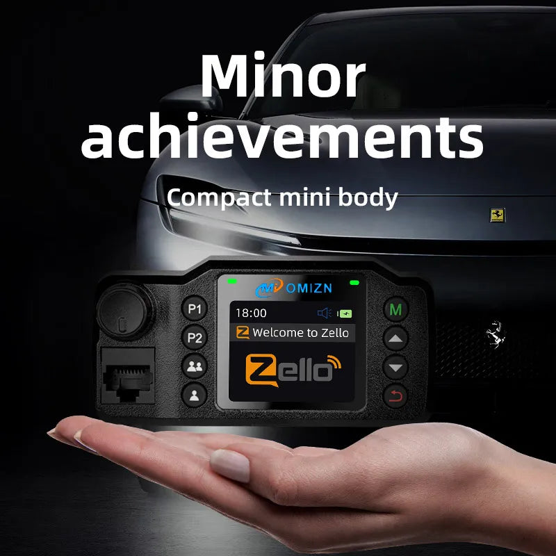 OMIZN CT1 Global Car mounted walkie talkie model CT1 National 5000 kilometers public network intercom transnational intercom unlimited distance