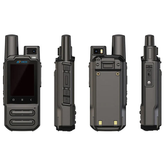 OMIZN-F24 4G POC Radio, Android 7.1 Walkie Talkie Unlimited Range with 8MP/13MP Camera, GPS, 4000mAh Battery, WiFi/Bluetooth