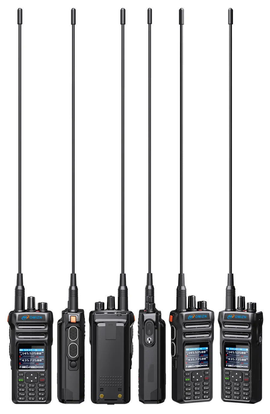 OMIZN TP80 Support eight frequency bands, one-piece frequency matching Alarm function Scan function Frequency UHF 400-470MHZ/VHF 136-174MHz