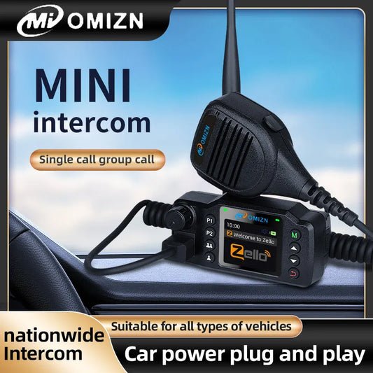 OMIZN CT1 Global Car mounted walkie talkie model CT1 National 5000 kilometers public network intercom transnational intercom unlimited distance