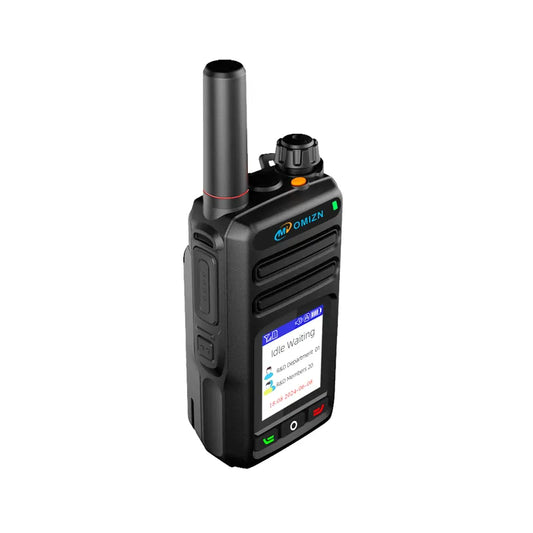 OMIZN K15 Cellular Network Walkie Talkie with SIM Card Unlimited Range Available Worldwide PoC Two Way Radio