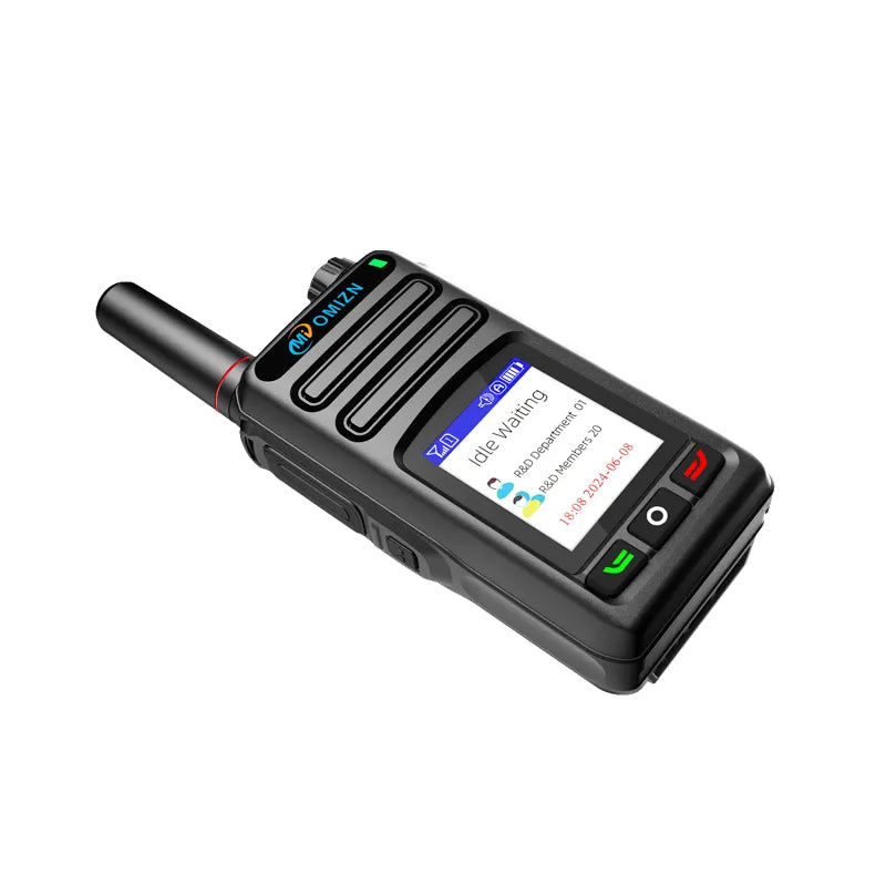OMIZN K15 Cellular Network Walkie Talkie with SIM Card Unlimited Range Available Worldwide PoC Two Way Radio