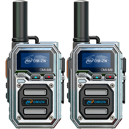 OMIZN Global walkie talkie, M9 model, supports long-distance,intercom across the country, more than 5000 kilometers, no monthly fee