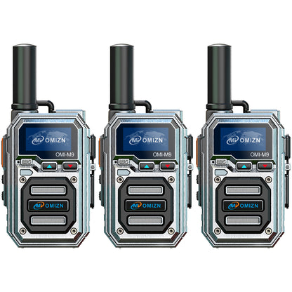 OMIZN Global walkie talkie, M9 model, supports long-distance,intercom across the country, more than 5000 kilometers, no monthly fee