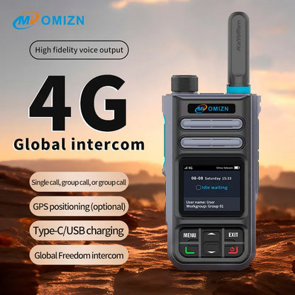 OMIZN A3 Model Global Walkie Talkie5000 miles distance,Android systemwalkie-talkie