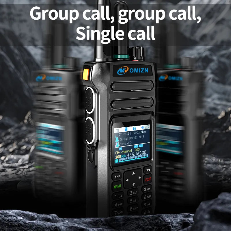 OMIZN X6 Public network+analog dual mode intercom,Private channel 5000 miles away