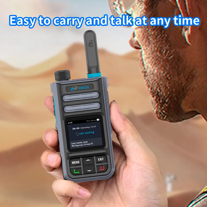 OMIZN A3 Model Global Walkie Talkie5000 miles distance,Android systemwalkie-talkie