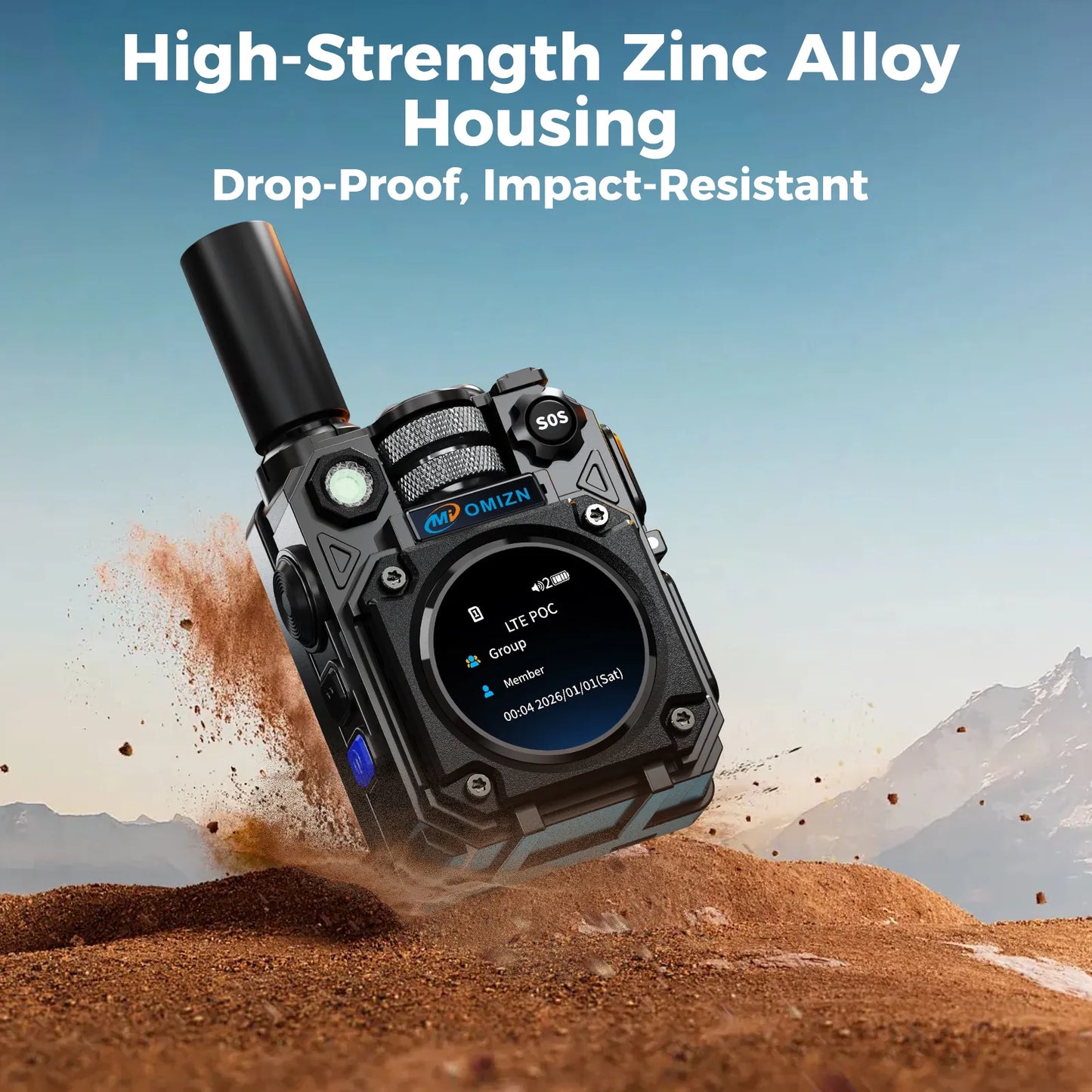 OMIZN M10 model, supports long-distance,intercom across the country, more than 5000 kilometers, no monthly fee