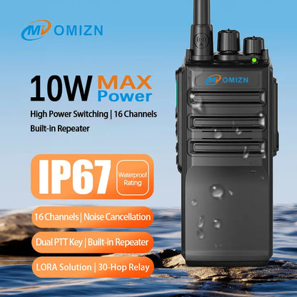 OMIZN TP70 Support eight frequency bands, IP67 waterproof