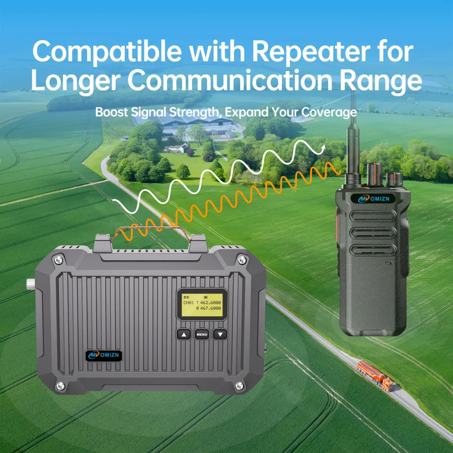 OMIZN TP58 Support eight frequency bands