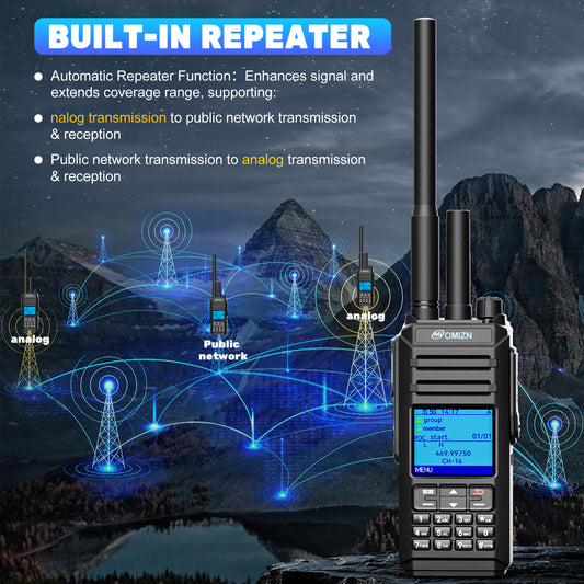 OMIZN X4 Public network+analog dual-mode intercom National distance communicable,IP67 waterproof and impact resistant,Sound loud and clear
