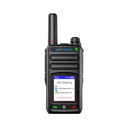 OMIZN K15 Cellular Network Walkie Talkie with SIM Card Unlimited Range Available Worldwide PoC Two Way Radio