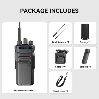 OMIZN TP58 Support eight frequency bands