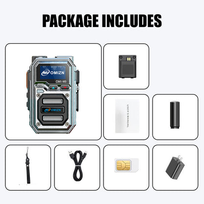 OMIZN Global walkie talkie, M9 model, supports long-distance,intercom across the country, more than 5000 kilometers, no monthly fee