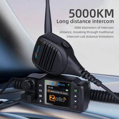 OMIZN CT1 Global Car mounted walkie talkie model CT1 National 5000 kilometers public network intercom transnational intercom unlimited distance