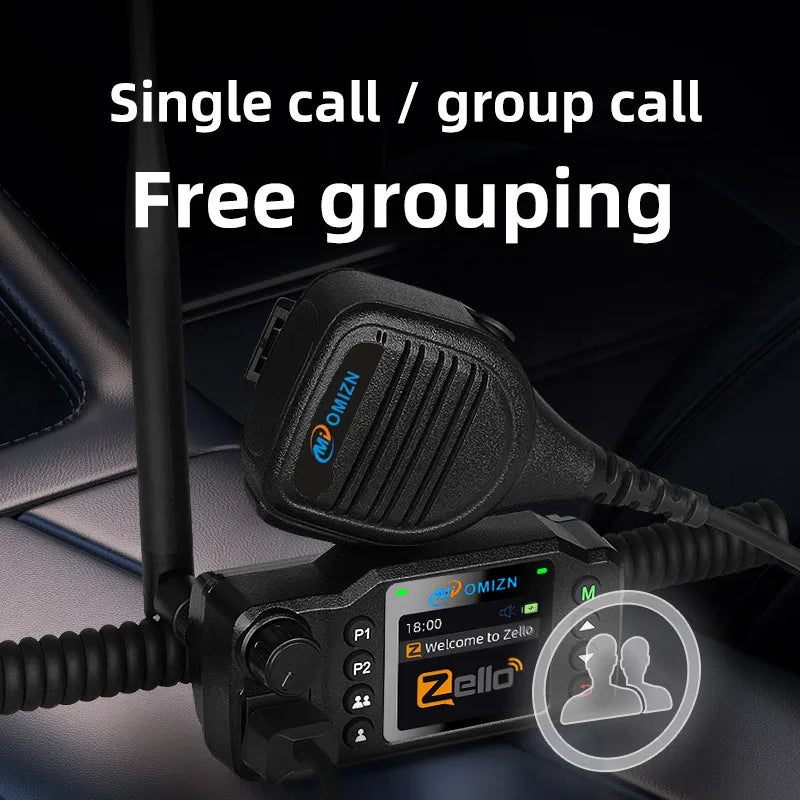 OMIZN CT1 Global Car mounted walkie talkie model CT1 National 5000 kilometers public network intercom transnational intercom unlimited distance