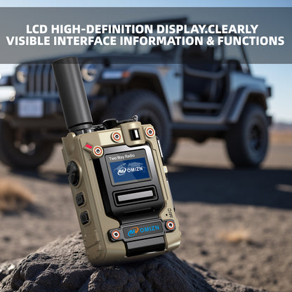 OMIZN M8 Global Walkie Talkie National 5000 kilometers public network intercom transnational intercom unlimited distance