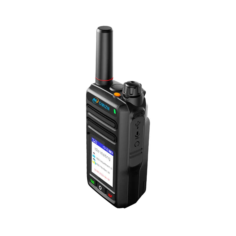OMIZN K15 Cellular Network Walkie Talkie with SIM Card Unlimited Range Available Worldwide PoC Two Way Radio