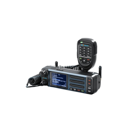 OMIZN CT5 UHF/4G Transceiver Mobile Radio Unlimited Range Dual Band 35W Android Vehicle Car Radio Zello RealPTT Repeater GPS