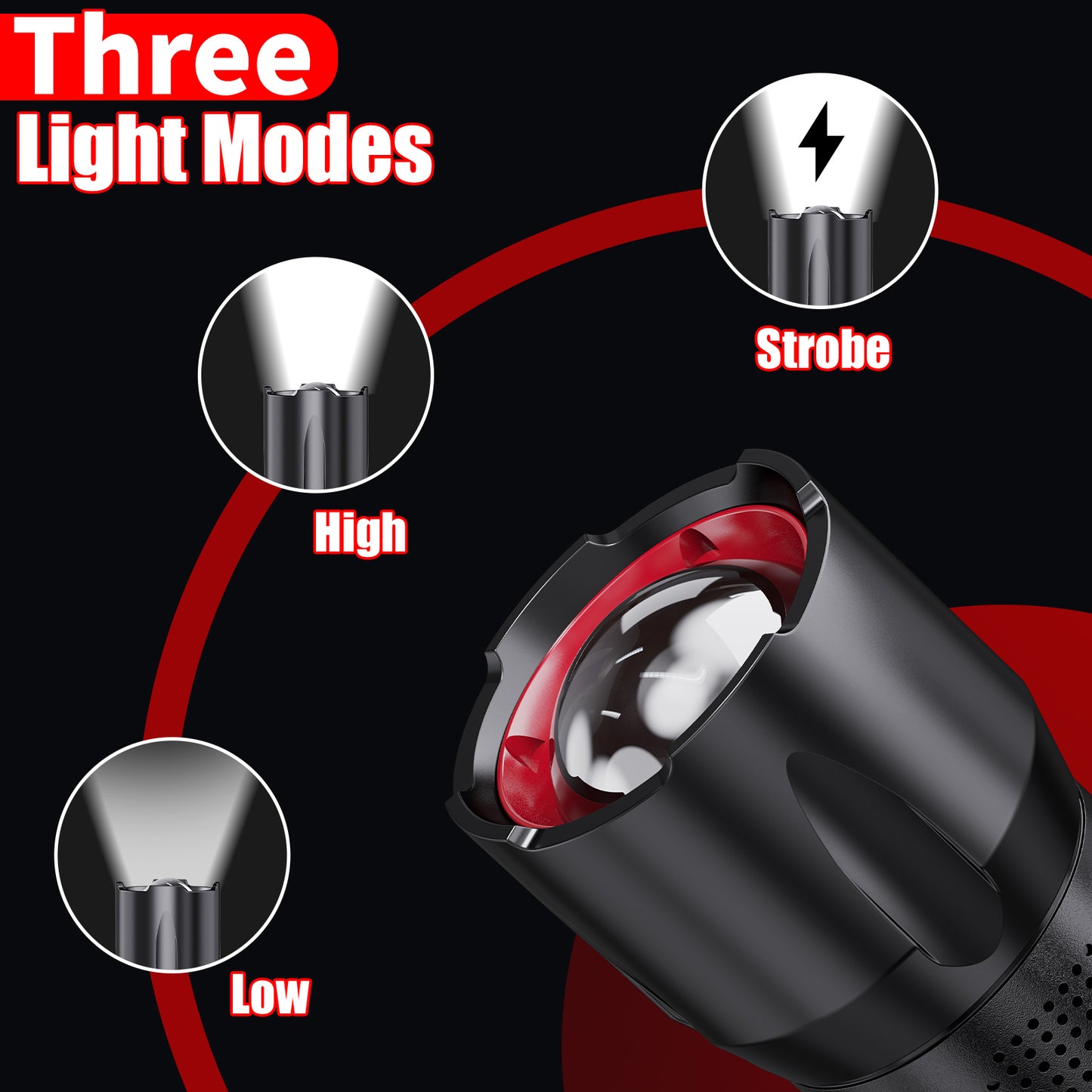 OMIZN S800 5000KM Professional Flashlight Style Two Way Radio with Power Bank Function, Long Range Walkie Talkie