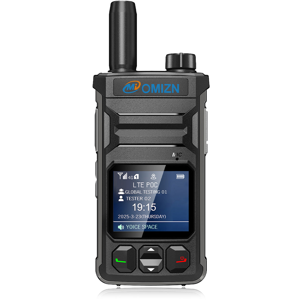 OMIZN T6 4G POC Walkie Talkie with SIM Card Unlimited Range Available Worldwide Cellula