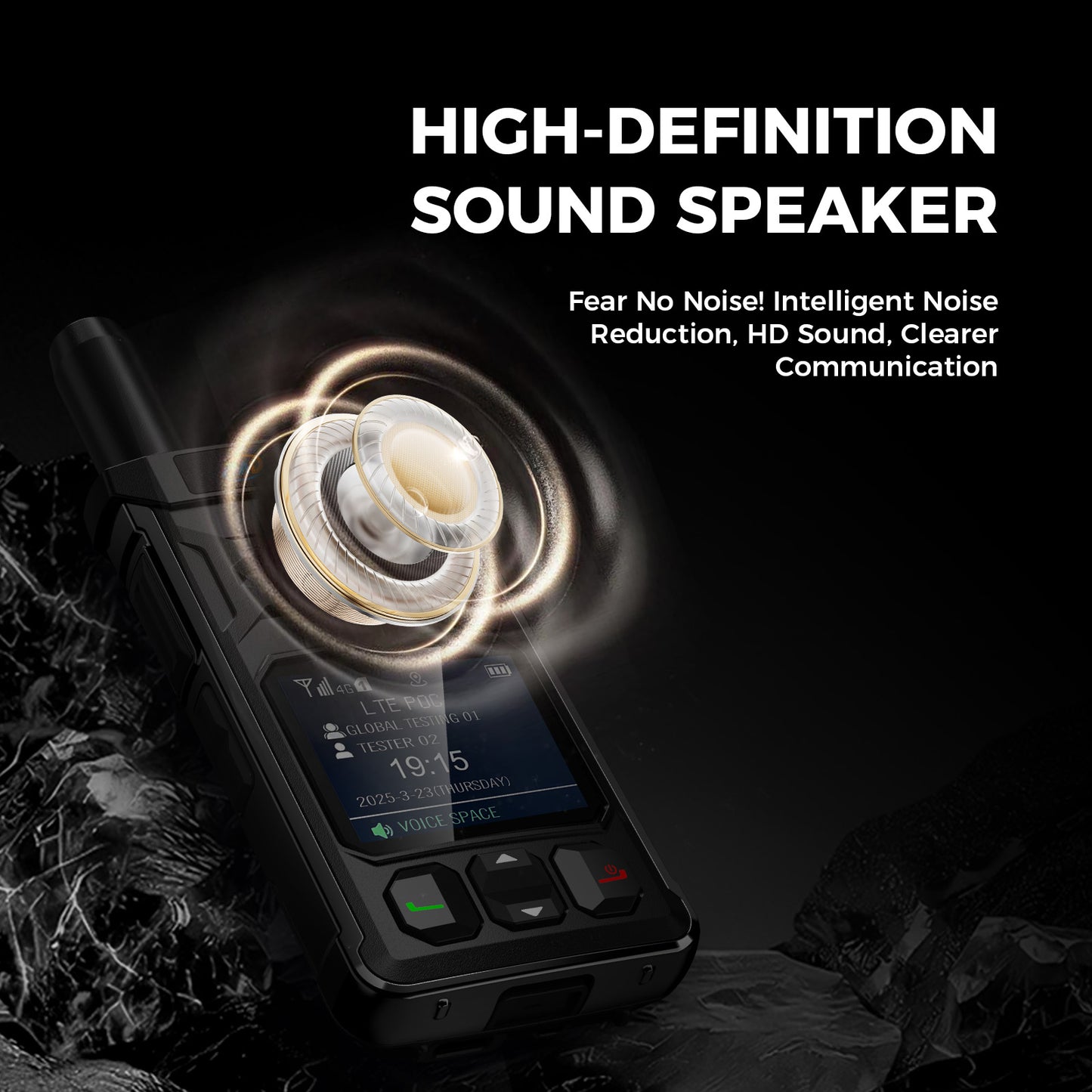 OMIZN T6 4G POC Walkie Talkie with SIM Card Unlimited Range Available Worldwide Cellula