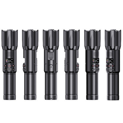 OMIZN S800 5000KM Professional Flashlight Style Two Way Radio with Power Bank Function, Long Range Walkie Talkie